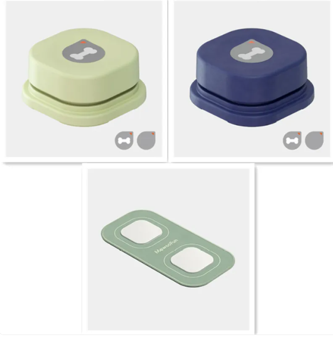 Talk With Me Pet Buttons – Recordable Communication Set