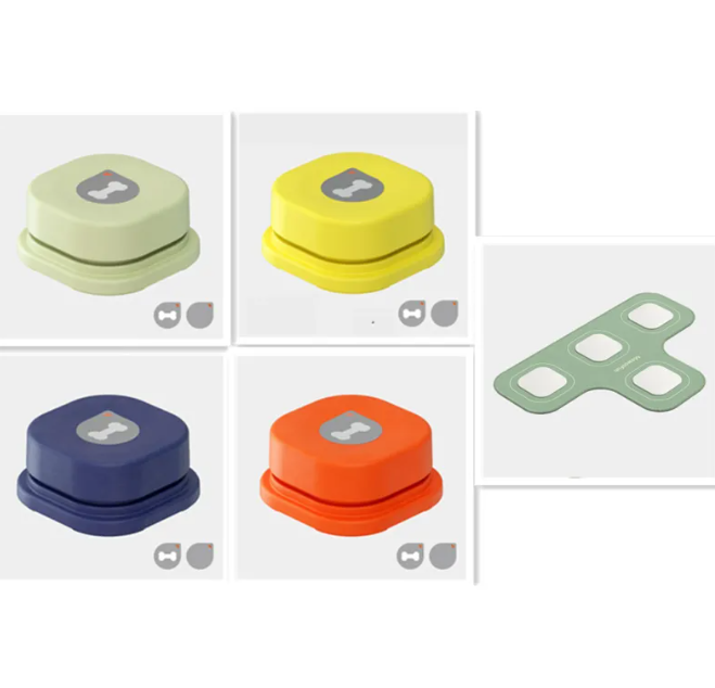 Talk With Me Pet Buttons – Recordable Communication Set