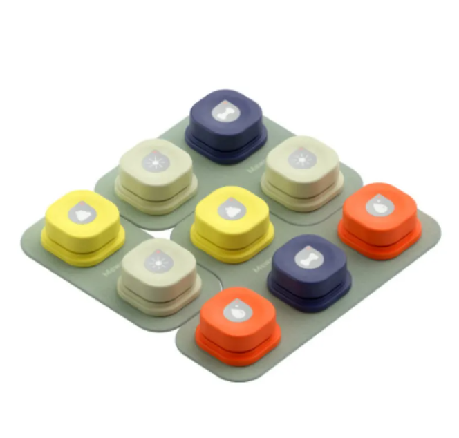 Talk With Me Pet Buttons – Recordable Communication Set